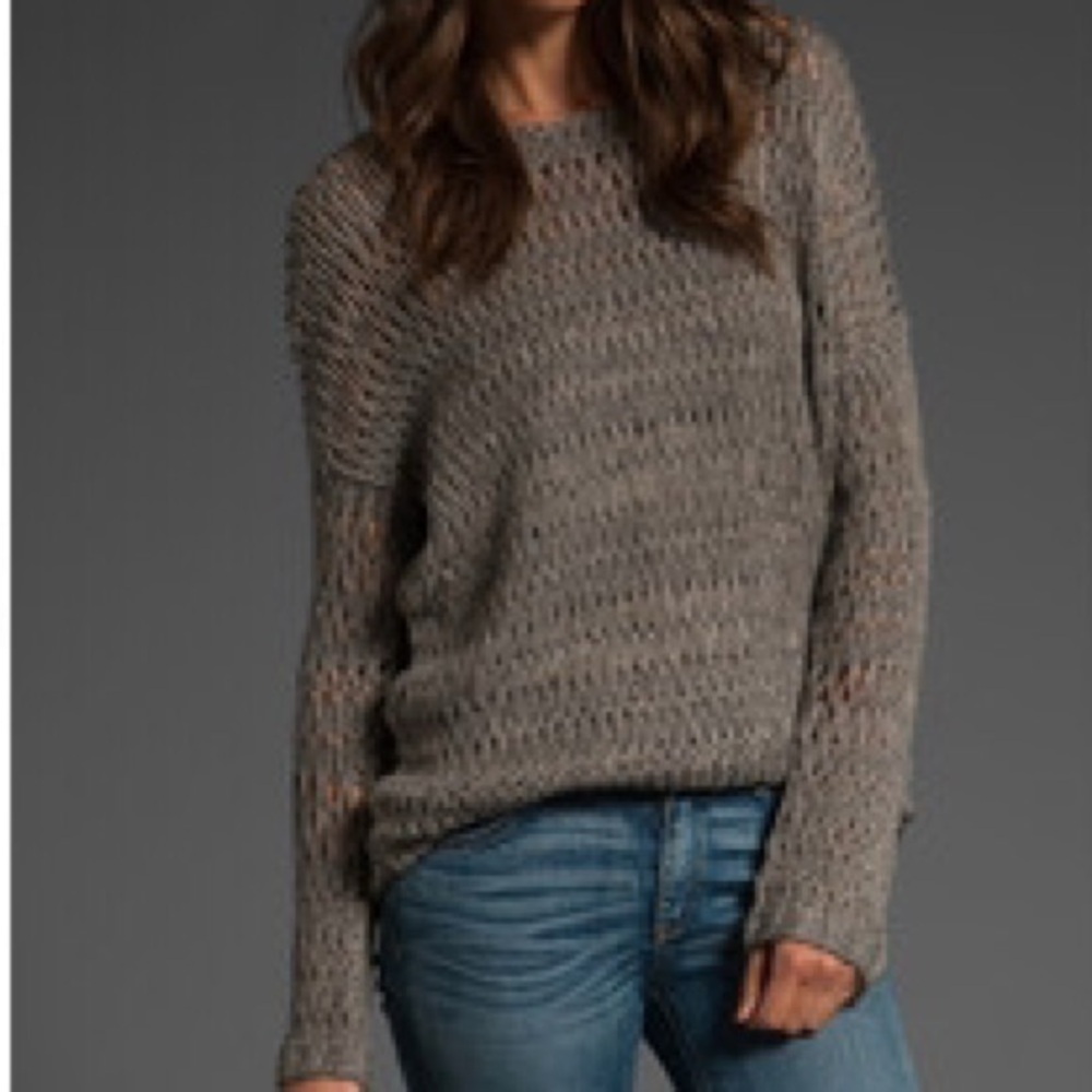 Vince Loose Boatneck Sweater Size Large